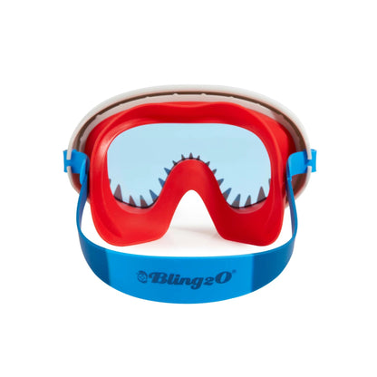 Bling2o Shark Attack Mask - Chewy Blue Lens Swimming Mask