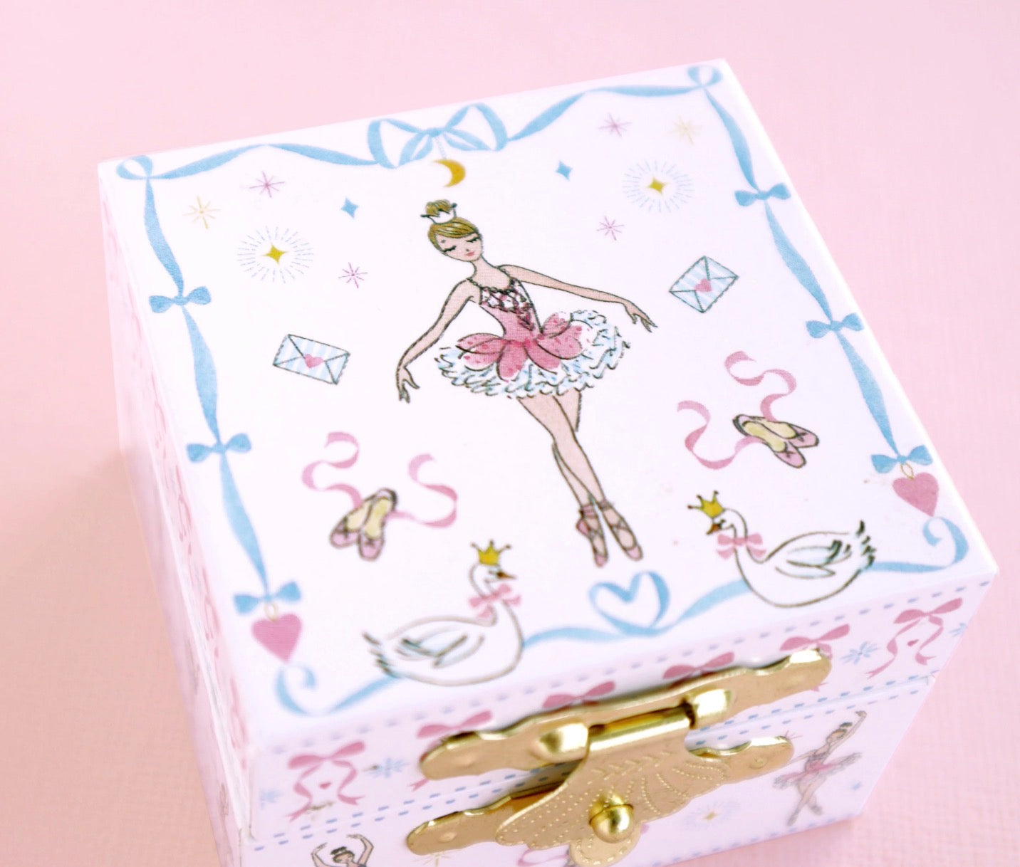Ballerina Earrings in Ballerina Box