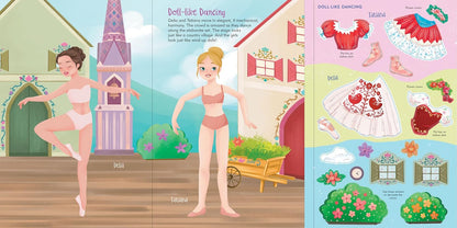 Sticker Doll Dress-Up - Ballet