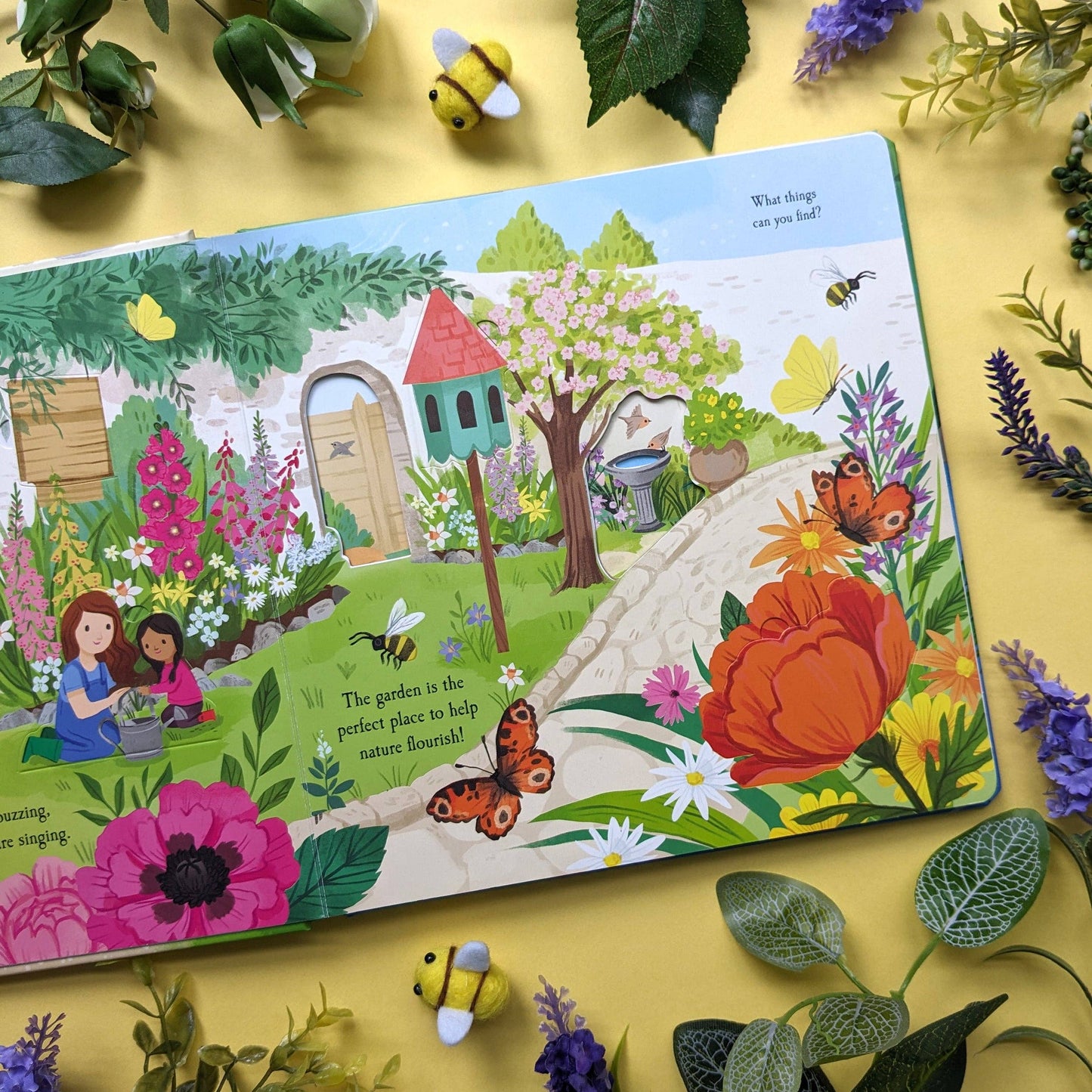 Let's Explore The Garden - Children's Lift-The-Flap Book