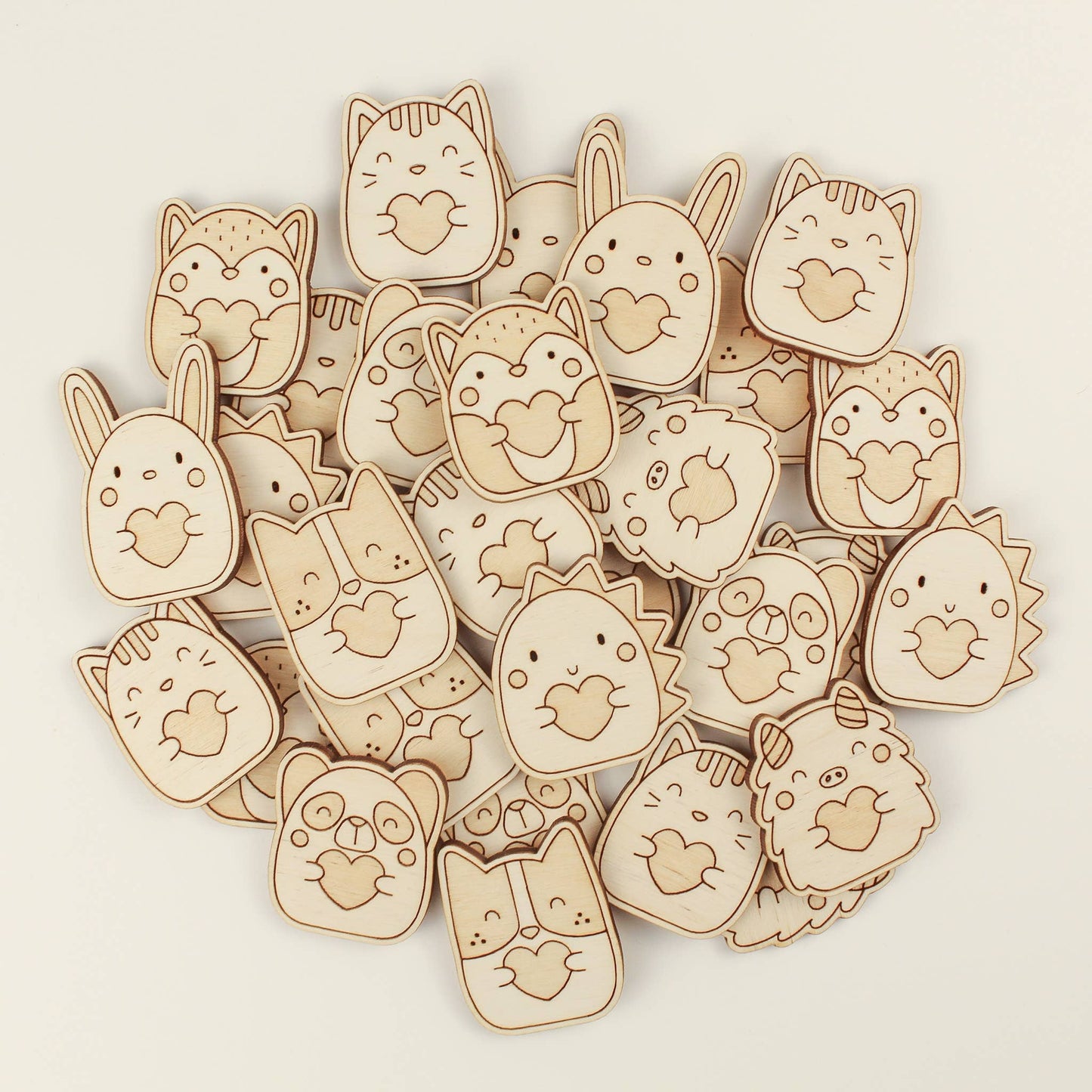 Wooden Pocket Hug - Cat | Thinking of You Gift