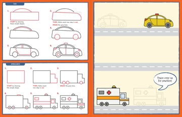 Learn to Draw - Cars, Trucks, and Trains
