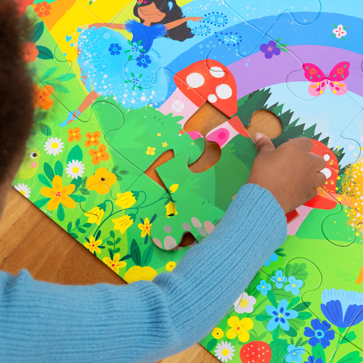 Classic Floor Puzzle 36pc - Over the Rainbow