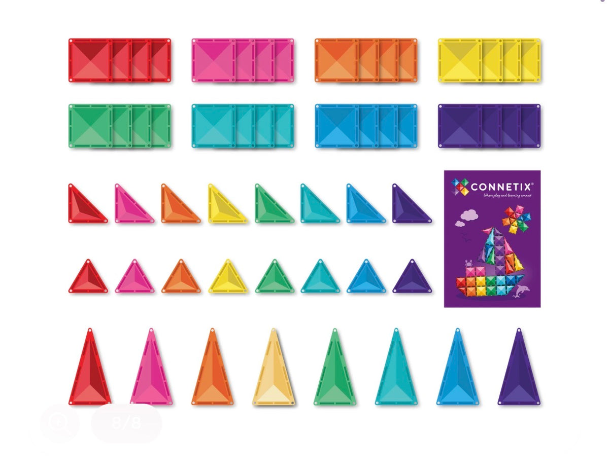 Connetix Bright Starter Pack 56 pc