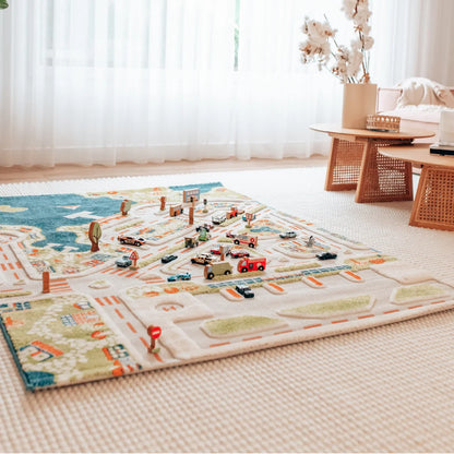 Mini City Rug - Turquoise (Large) *Click and Collect or In Store Purchase Only*