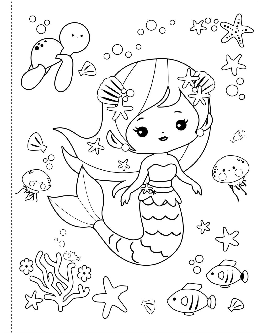 Mermaids Colouring Book