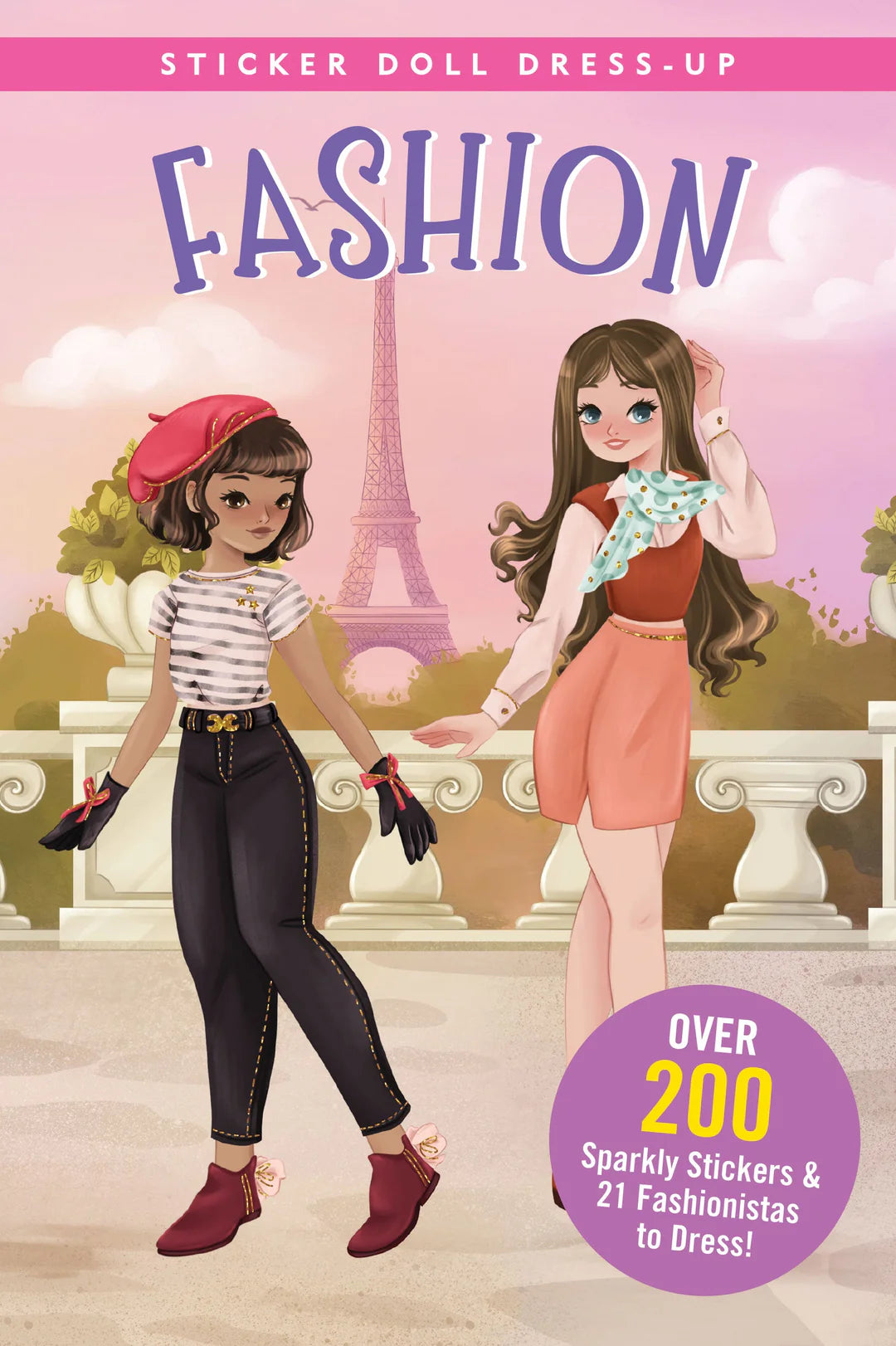 Sticker Doll Dress-Up - Fashion