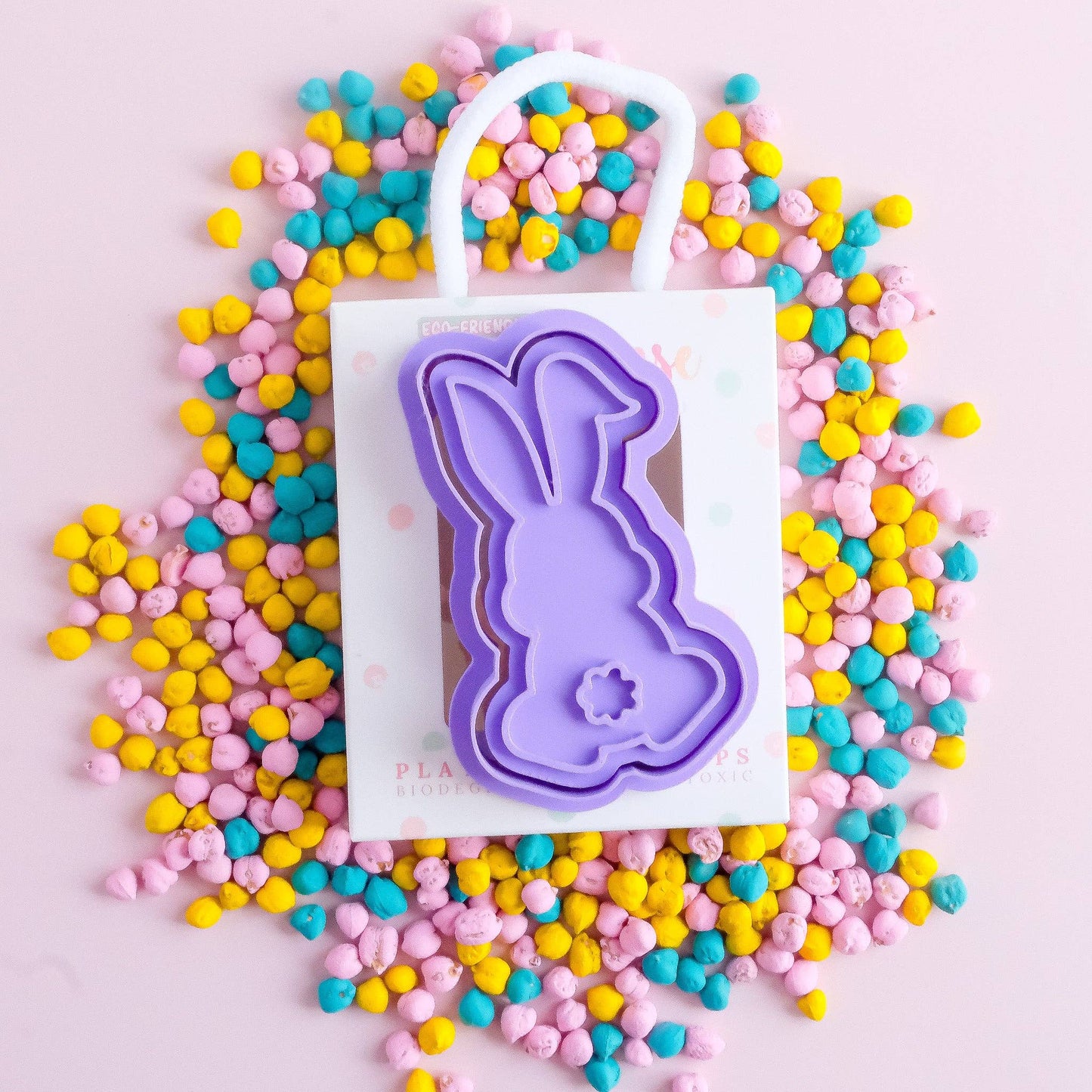 Eco Playdough Stamp | Easter Collection | Easter Bunny Tail