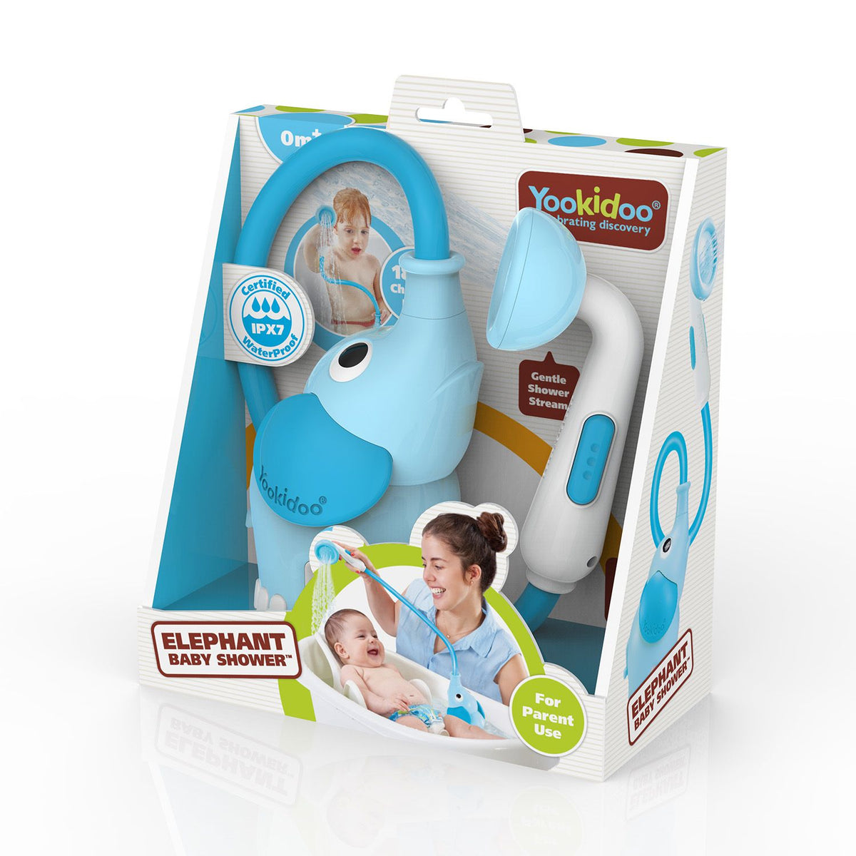YooKidoo - Elephant Baby Shower - Deep Blue