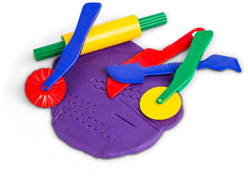 Playdough Accessories - Set of 5 tools