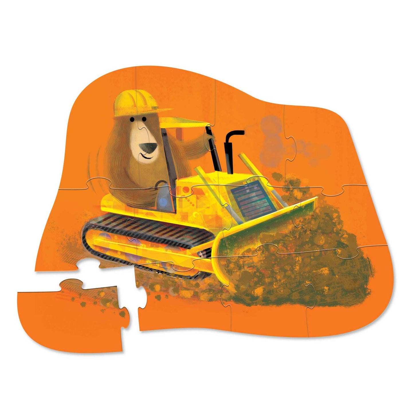 Mini Puzzle 12pc - Go Mister Bear