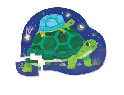 Mini Puzzle 12pc - Turtles Together