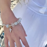 Cross Charm Bracelet