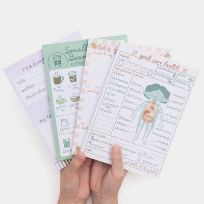 Library Book Pretend Play Notepad