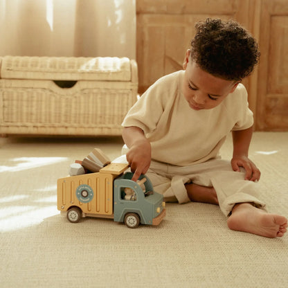 Little Dutch- Wooden Garbage Truck