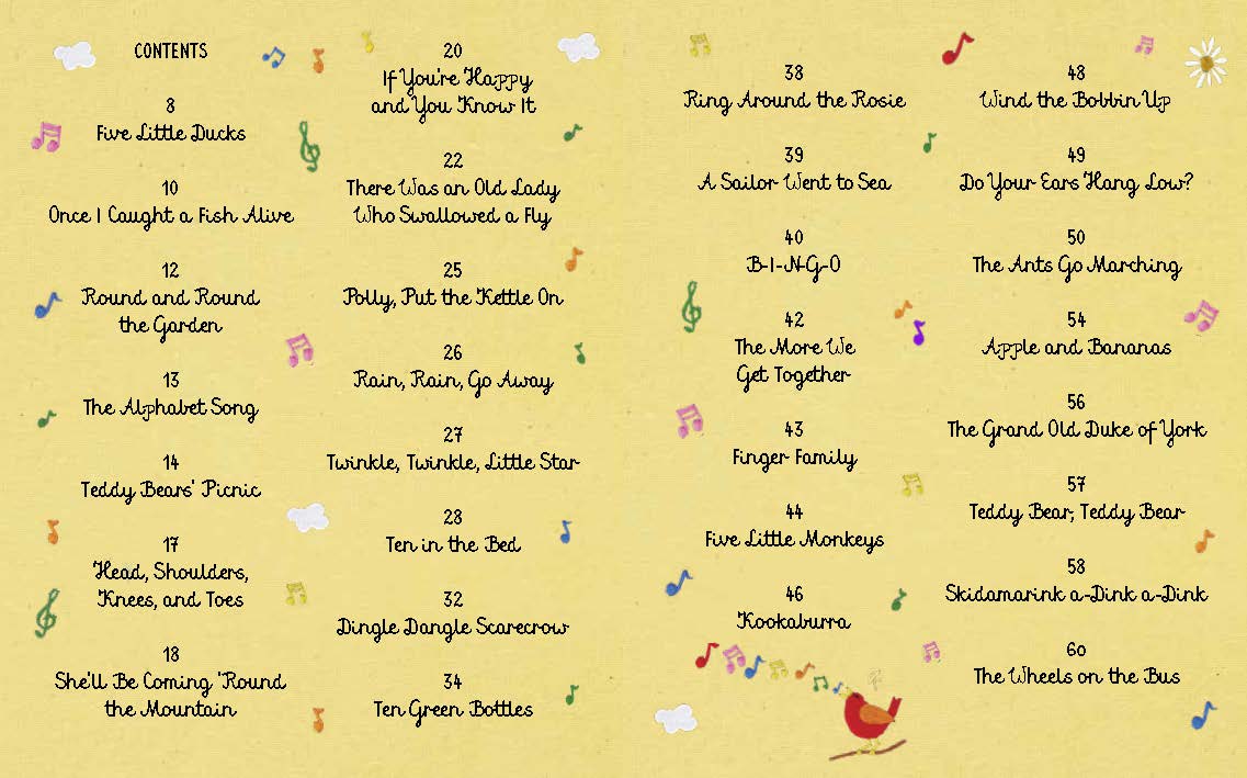 Sing with your baby every day - 30 songs and nursery rhymes to sing along to