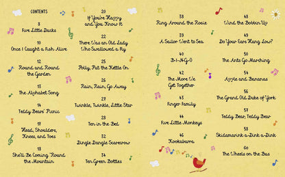 Sing with your baby every day - 30 songs and nursery rhymes to sing along to