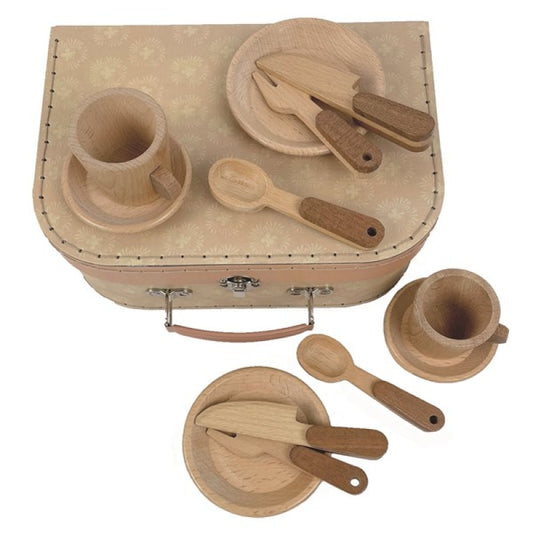 Wooden Breakfast Set