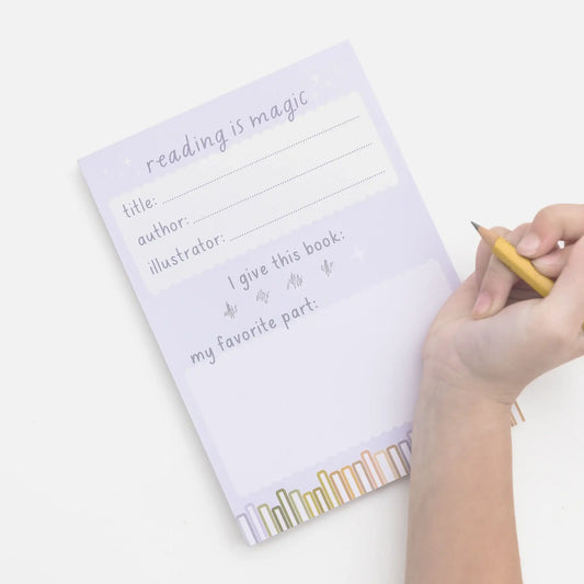 Library Book Pretend Play Notepad