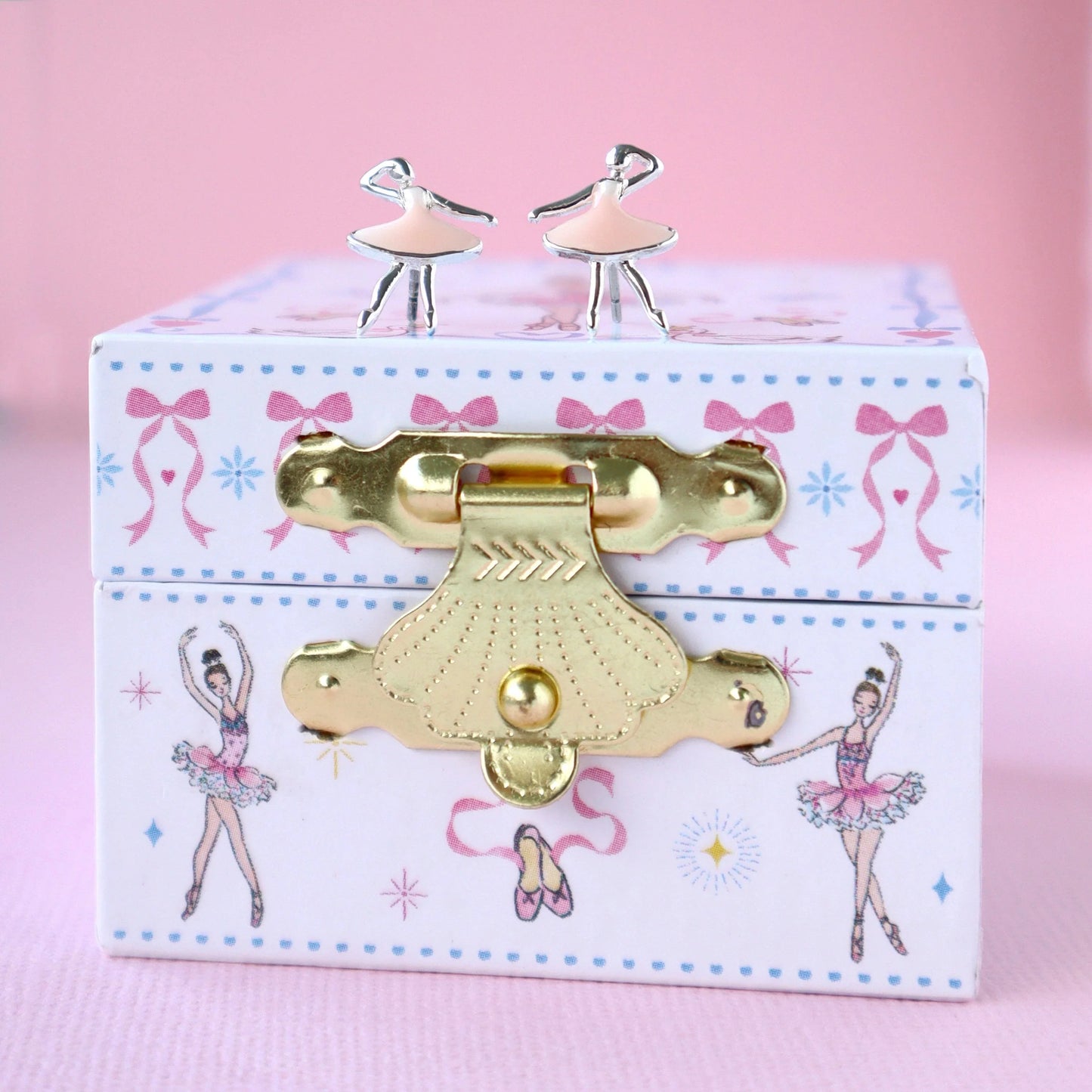 Ballerina Earrings in Ballerina Box