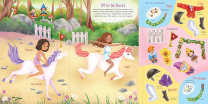 Sticker Doll Dress-Up - Unicorns