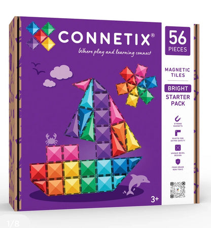 Connetix Bright Starter Pack 56 pc