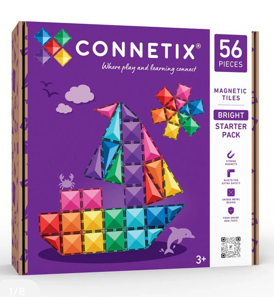 Connetix Bright Starter Pack 56 pc