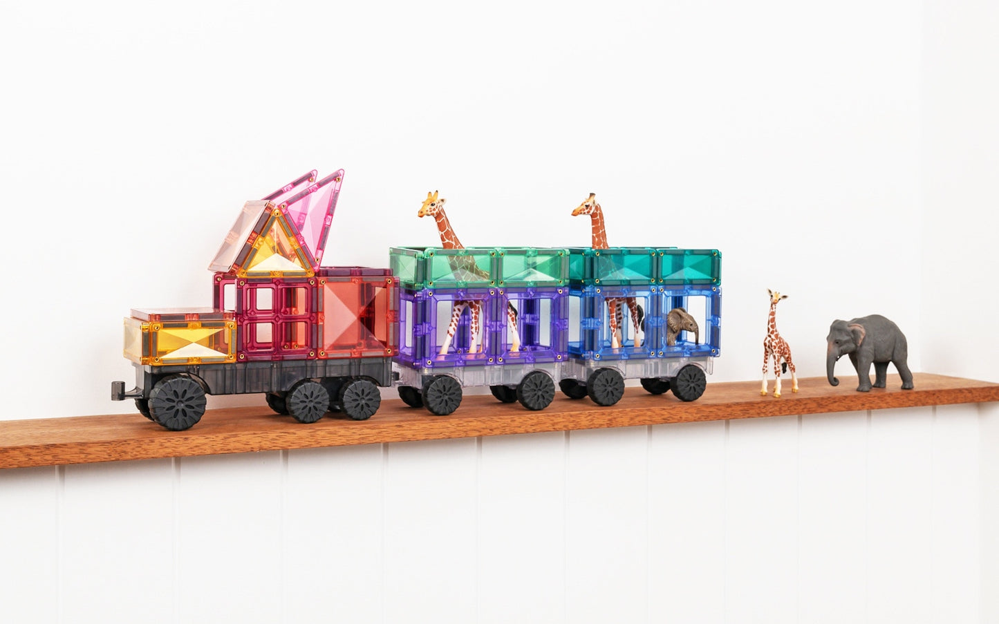 50 Piece Pastel Transport Pack - Connetix Tiles