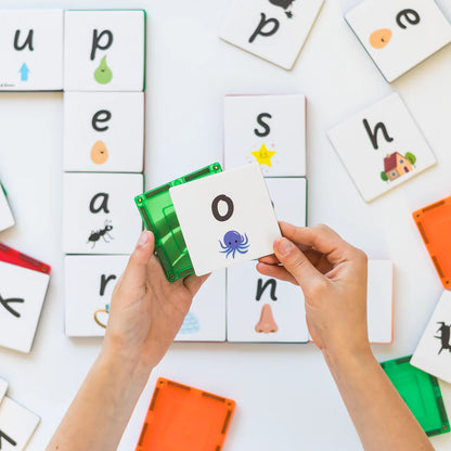 Magnetic Tile Topper - Alphabet Lower Case