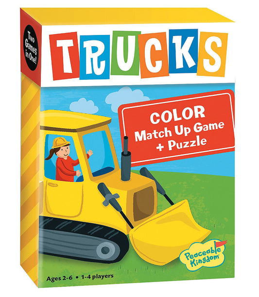 Match Up Game - Trucks Colour