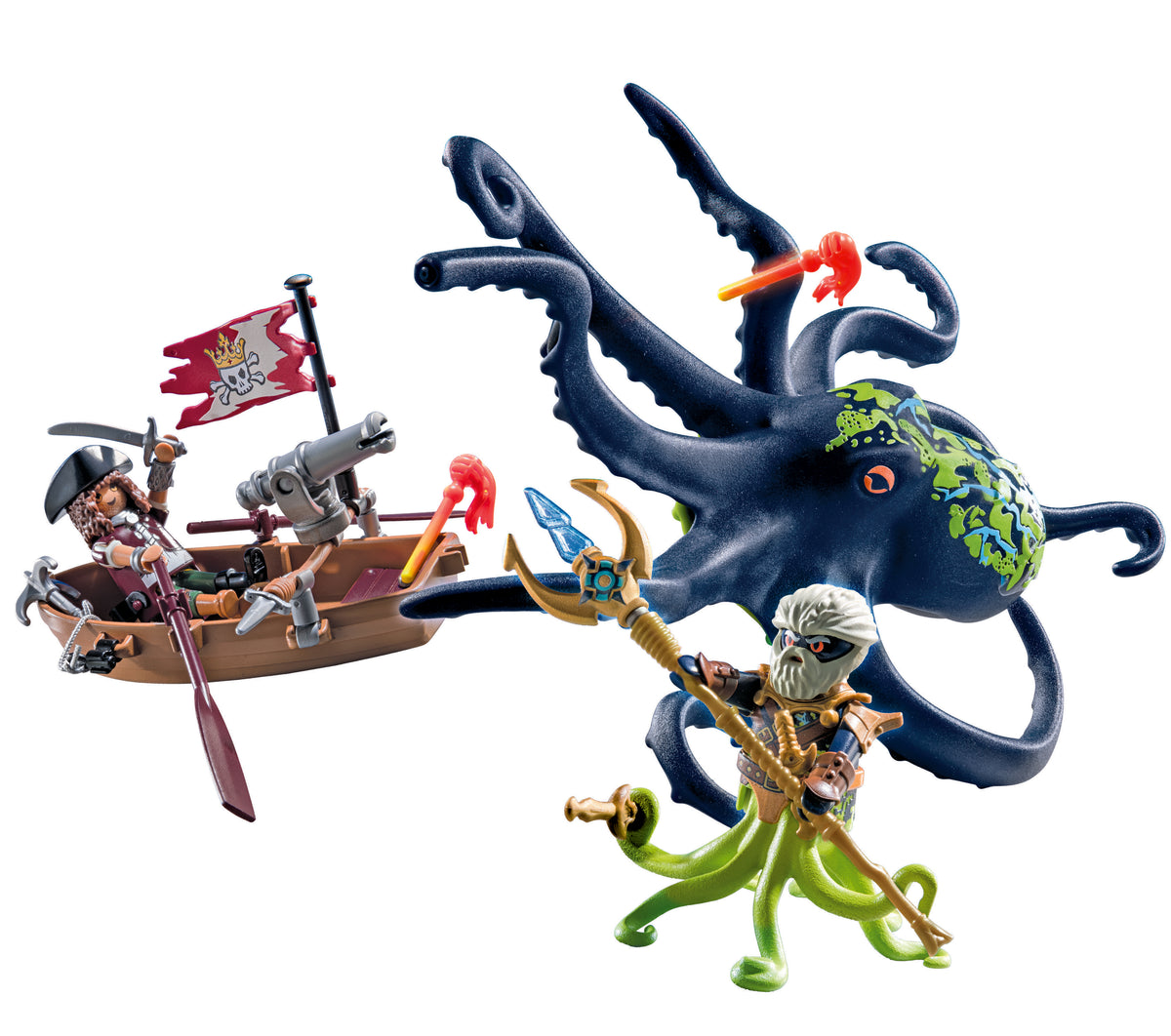 Playmobil - Battle against the Giant Octopus