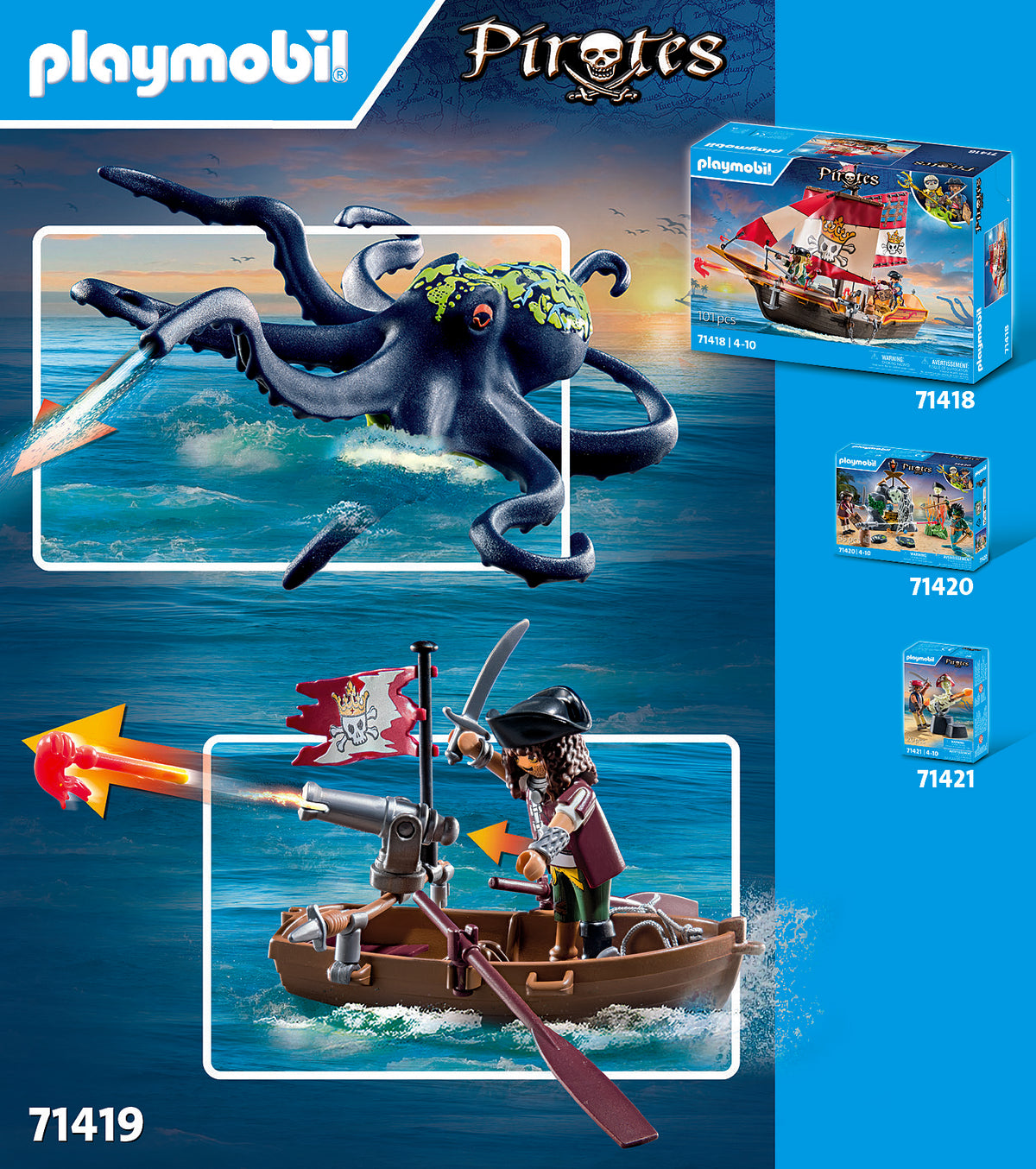 Playmobil - Battle against the Giant Octopus