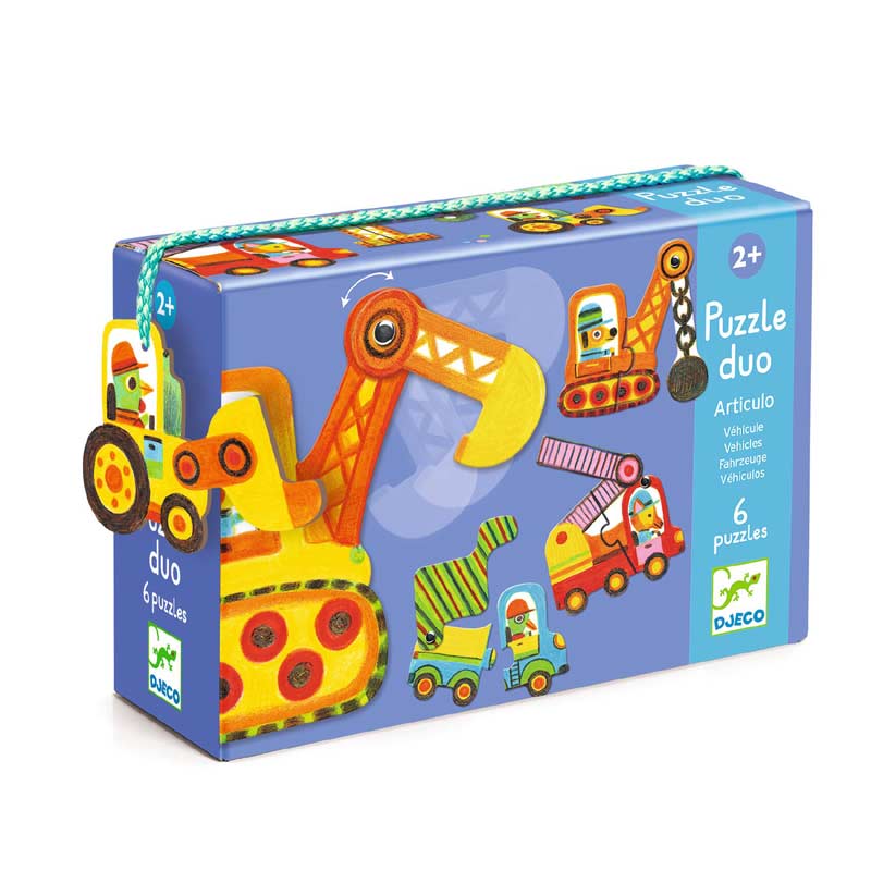 Duo Vehicles 12pc Puzzle