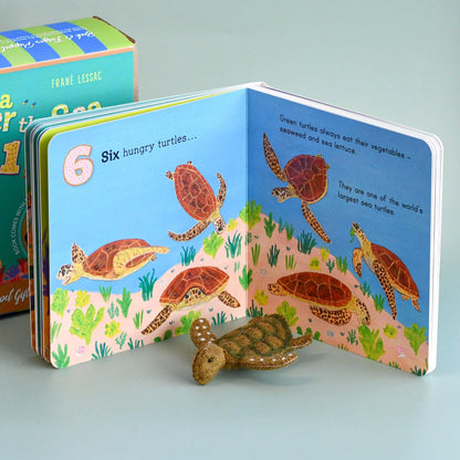 Australia Under the Sea 1,2,3 - Book and Finger Puppet Set