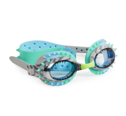 Bling2o Prehistoric Times - Raptor Blue Grey Swimming Goggles