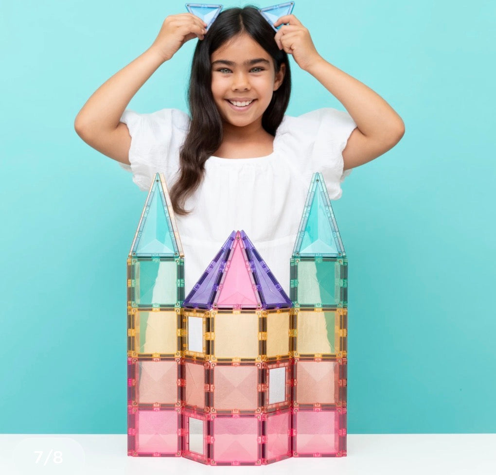 104 Piece Pastel Creative Pack - Connetix Tiles