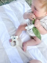 Banks The Koala- Teether Rattle + Scrunch