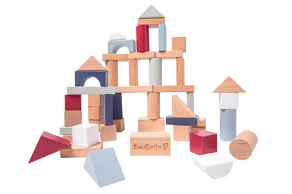 50 Piece Building Blocks - Pastel