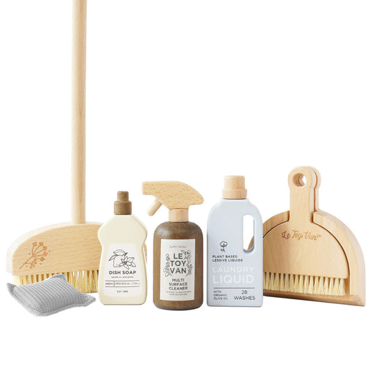 Wooden Cleaning Set