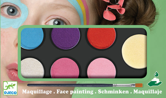 Face / Body Paint - Sweet Body Art Palette 6 colours