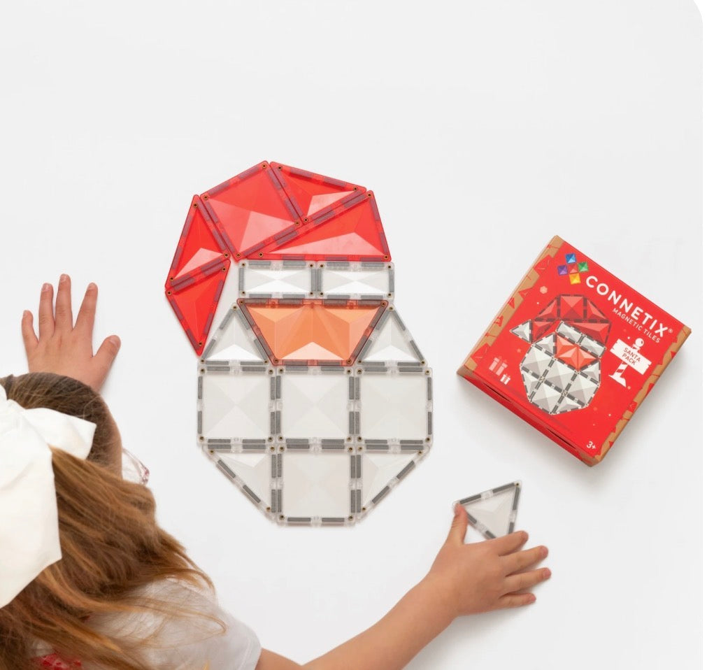 Connetix Christmas Santa pack 17 pc