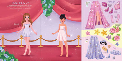 Sticker Doll Dress-Up - Fashion