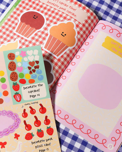 KIDS STICKER BOOK - PICNIC
