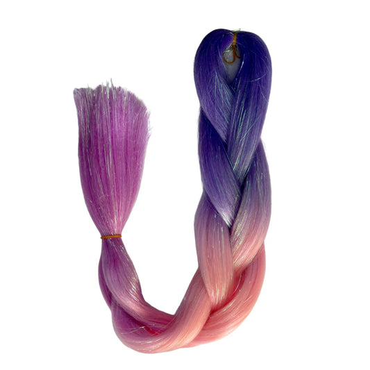 Braiding Hair 60cm - Pink Posy 100gm