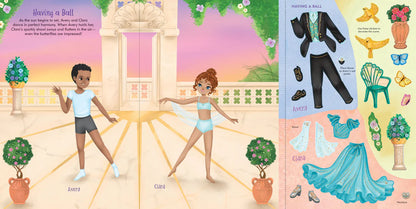 Sticker Doll Dress-Up - Dancers