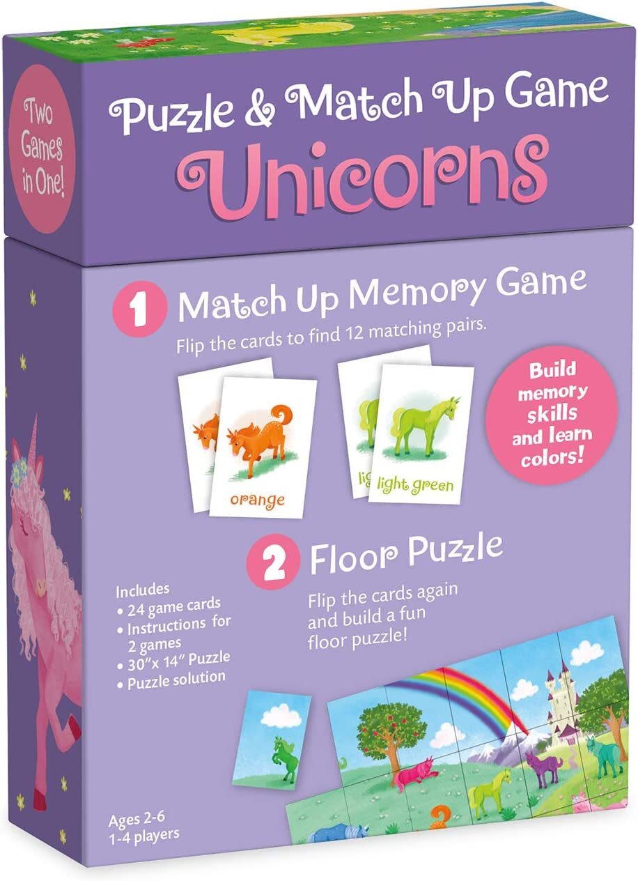 Match Up Game - Unicorns