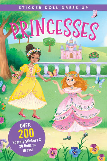 Sticker Doll Dress-Up - Princesses