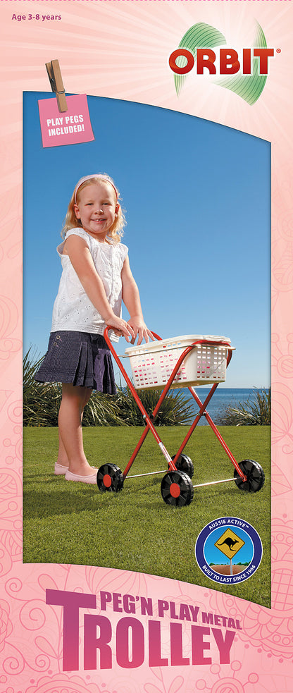 Orbit - Metal Clothes Trolley & Basket