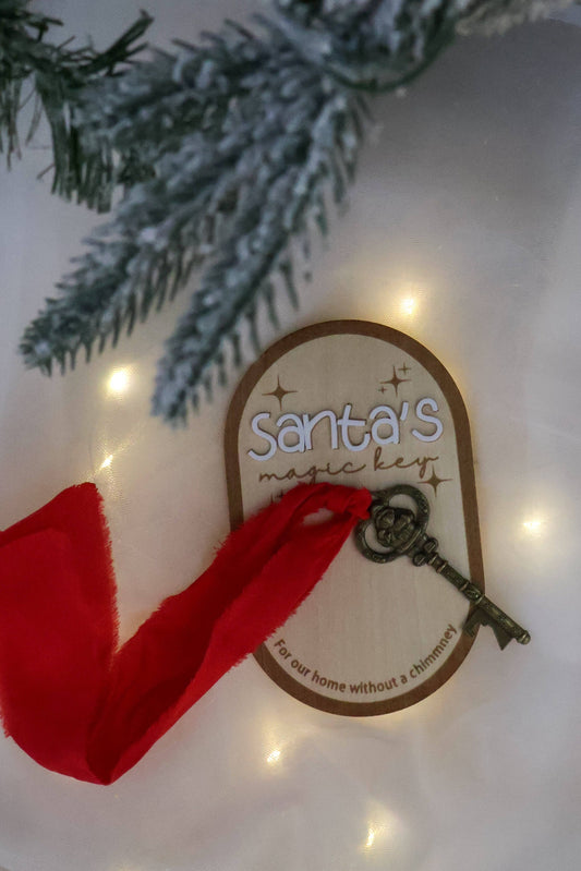 Santa's Magic Key Plaque