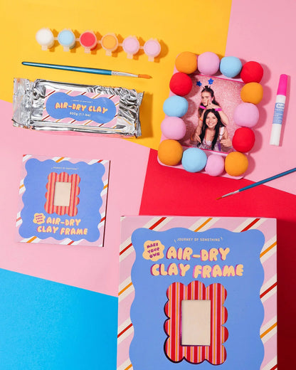 MAKE YOUR OWN AIR DRY CLAY FRAME